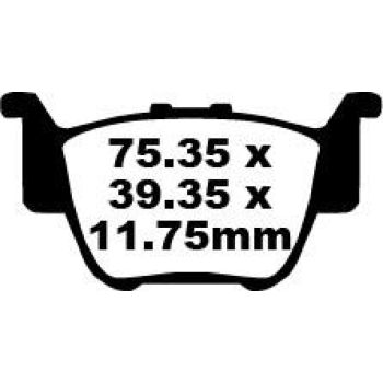 BRAKE PAD SINT R SERIES