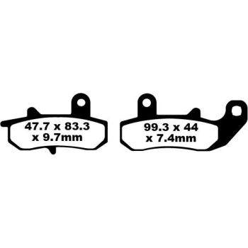 BRAKE PAD SINT R SERIES