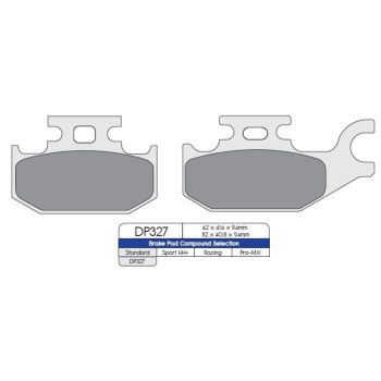 BRAKE PAD SINTRD DP327