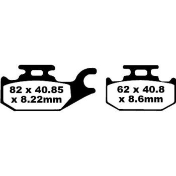 BRAKE PAD SINT R SERIES