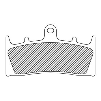 BRAKE PAD-DRAG SINTERD