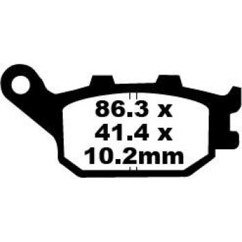 BRAKE PAD VEE SEMISNTRD