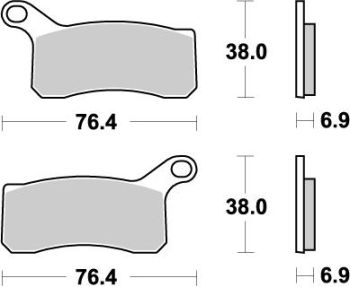 BRAKE PAD NITRO
