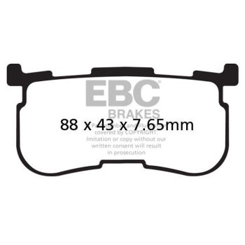 BRAKE PAD SINTERED HH