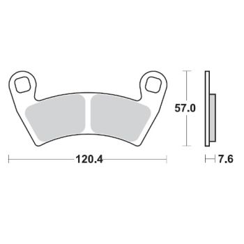 BRAKE PAD NITRO