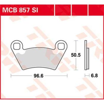 BRAKE PAD SINTER OFFROAD