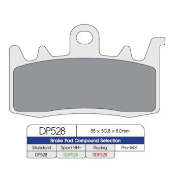 BRAKE PAD DP RDP528
