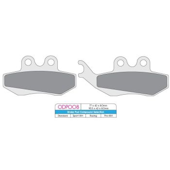BRAKE PAD ORG DP ODP008