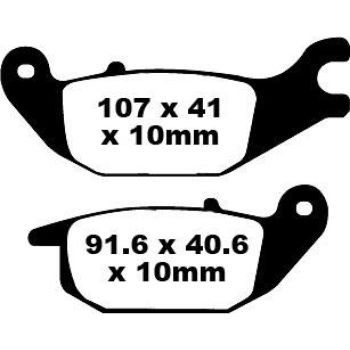 BRAKE PAD FA SER ORGANIC