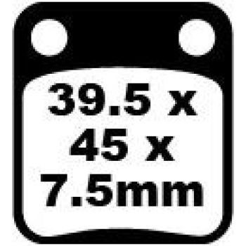 BRAKE PAD SFA ORG SCOOTER