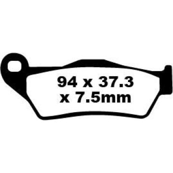 BRAKE PAD SFA ORG SCOOTER