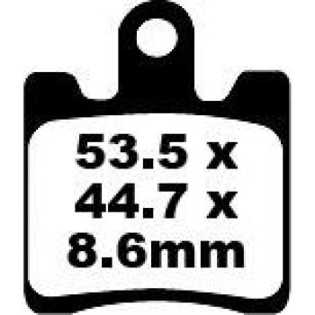 BRAKE PAD SFA ORG SCOOTER