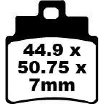 BRAKE PAD SFA ORG SCOOTER