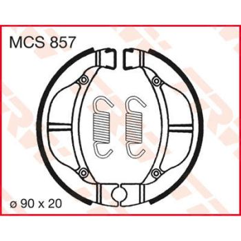 BRAKE SHOES TRW MCS857