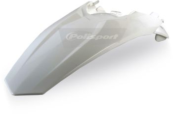 Polisport rear fender SX/SX-F 125-450 11-15 white