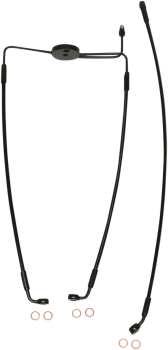 LINE BRAKE FRONT XR BLK