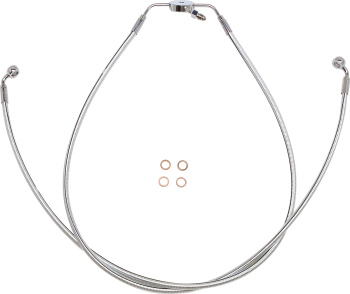 BRAKELINE LOWER STRLCHRM