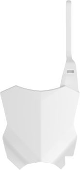 Polisport Number Plate KX250F 17-/KX450F 16-18 white