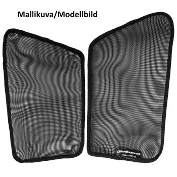 Polisport mesh for radiator louvers RM-Z250 10-18 Black