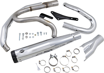 EXHAUST CHR 2-1RC M8 ST