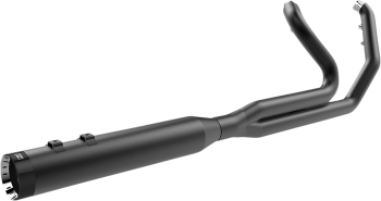 EXHAUST 2:1 09-16 FL BLK