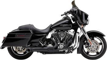 EXHAUST 2:1 W/TIP BLK FLH