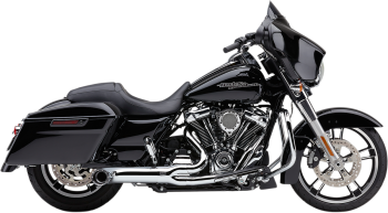 EXHAUST 2:1 W/TIP CHR FLH