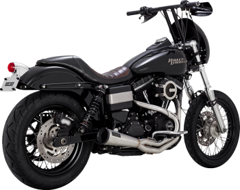 EXHAUST BRUSHED STAINLESS 2-1