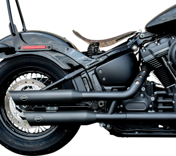 MUFFLER S/C BLK RACE FLFB