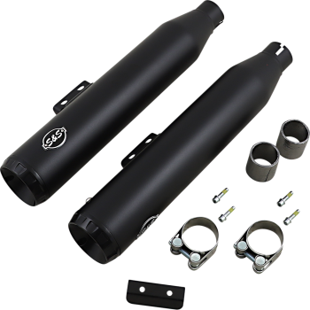 MUFFLER BLK GN 50S M8 ST