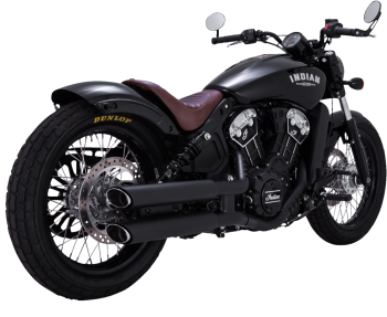 MUFFLER TWIN SLASH 3 SLIP-ONS