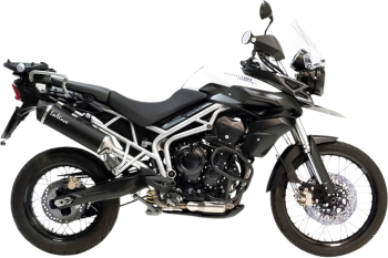 MUFFLER NERO TIGER 800