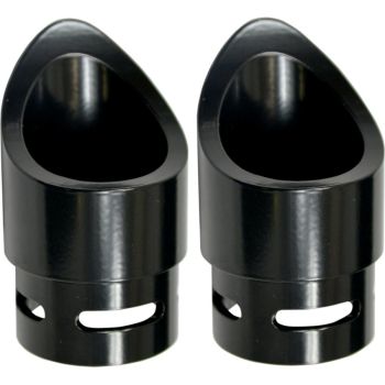 EXHAUST TIP MINI SCLP BK