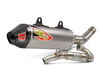 EXHAUST T6 SS/TI/CF HVA 450