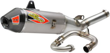 EXHAUST T6 SS/TI/CF YAM 250