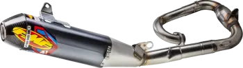 EXHAUST ALUM F4.1 RCT CARBON C