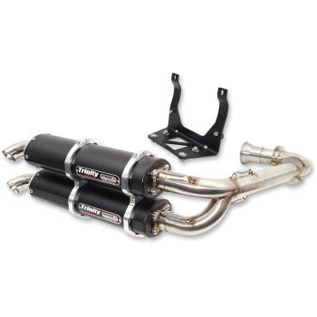EXHAUST CANAM X3 DUAL BK