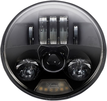 5.75 BLACK LED HEADLAMP ECE