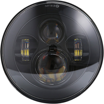 HEADLIGHT LED 5 3/4 BLK