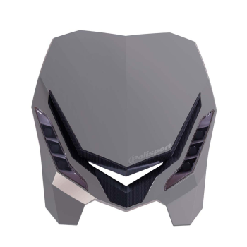 HEADLIGHT E-BLAZE GRY/BK