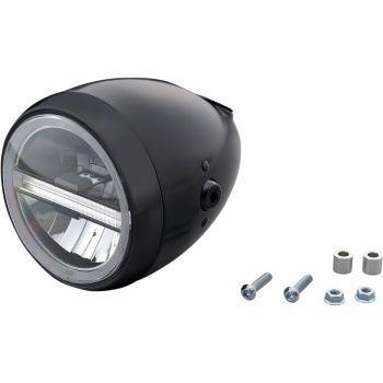 LED HEADLIGHT NEOVINTAGE BLACK