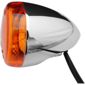 TURN SIGNAL AMBER CHR HD F/R