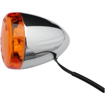 TURN SIGNAL AMBER CHR HD F