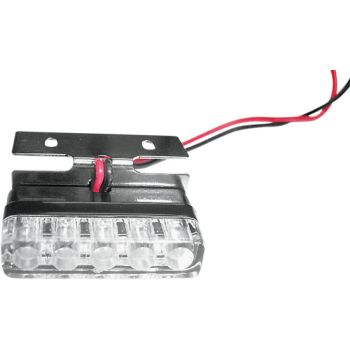 LICENSE PLATE LGHT BAR WH