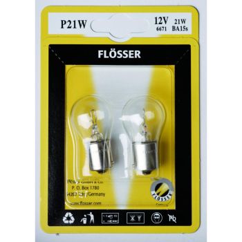 BULB P21W 12V 21W BA15S 10PK