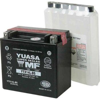 BATTERY YUASA MF YTX14L-BS