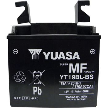 BATTERY YUASA MF YT19BL-BS