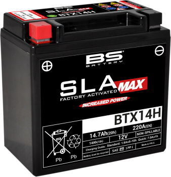 BATTERY BS BTX14H SLA-MAX