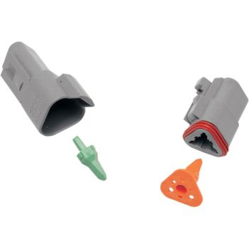 RECEPTACLE DEUTSCH GREY 3