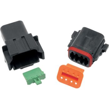 RECEPTACLE DEUTSCH BLK 8